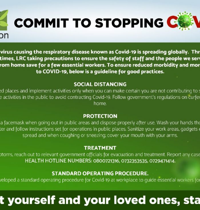 lrc foundation supports covid19 eradication